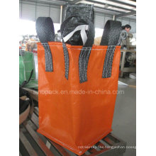 Circular Bulk Bag with Cross Corner Loops